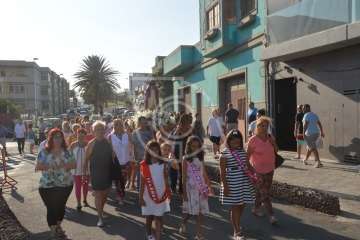 Procesión marítimo-terrestre de Melenara 2018 (Foto TA)